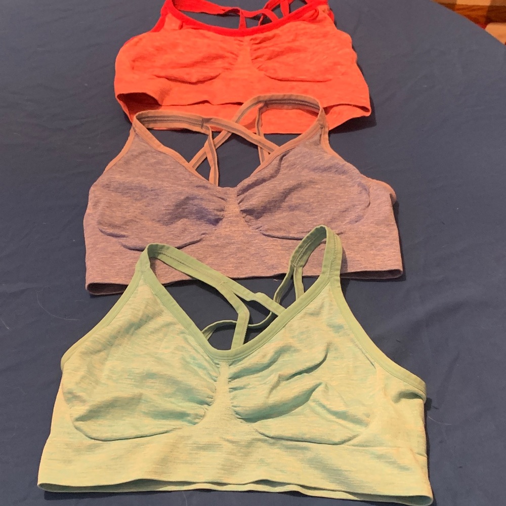 Michael Kors Sports Bra Set - Coral, Gray, Mint